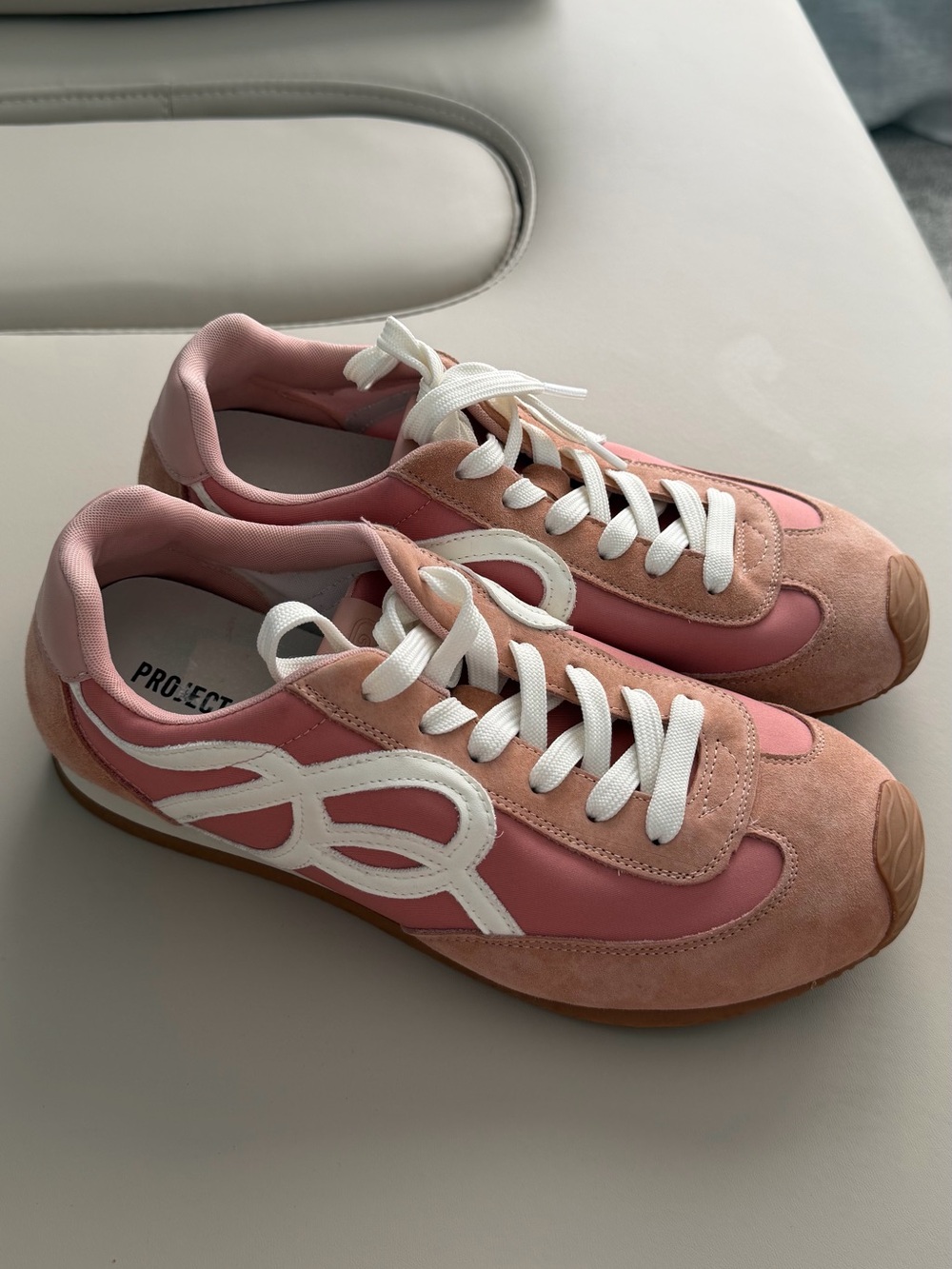 Project cloud Pink Suede & Leather Women’s Sneaker size 9